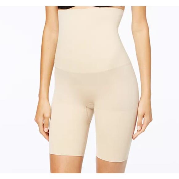 Maidenform High Waist Thigh Slimmer Shorts, L - Picture 1 of 8